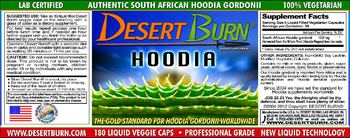 Desert Burn Hoodia - supplement