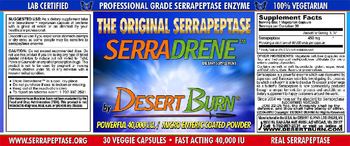 Desert Burn Serradrene - supplement
