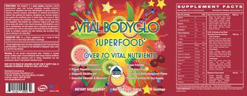 Designed By Dean Vital BodyGlo Delicious & Refreshing Fruit Flavor - supplement