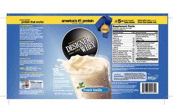 Designer Whey Designer Whey French Vanilla - protein supplement