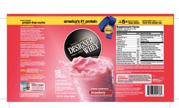 Designer Whey Designer Whey Strawberry - protein supplement