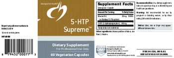 Designs For Health 5-HTP Supreme - supplement