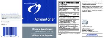 Designs For Health Adrenotone - supplement