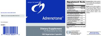 Designs For Health Adrenotone - supplement