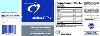 Designs For Health Amino-D-Tox - supplement