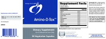 Designs For Health Amino-D-Tox - supplement