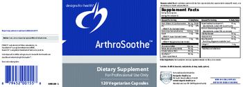 Designs For Health ArthroSoothe - supplement