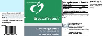 Designs For Health BroccoProtect - supplement