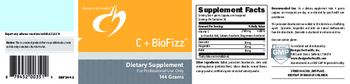 Designs For Health C + BioFizz - supplement