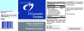 Designs For Health C3 Curcumin Complex - supplement