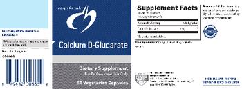 Designs For Health Calcium D-Glucarate - supplement