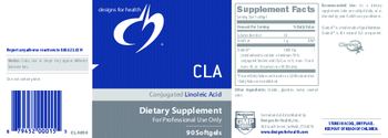 Designs For Health CLA - supplement