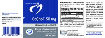 Designs For Health CoQnol 50 mg - supplement