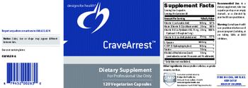 Designs For Health CraveArrest - supplement