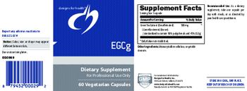 Designs For Health EGCg - supplement