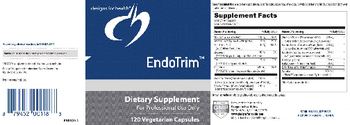 Designs For Health EndoTrim - supplement