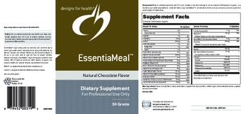 Designs For Health EssentiaMeal Natural Chocolate Flavor - supplement