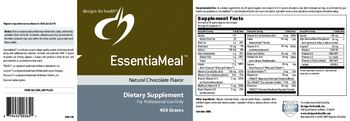 Designs For Health EssentiaMeal Natural Chocolate Flavor - supplement