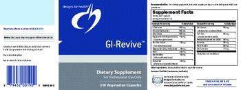 Designs For Health GI-Revive - supplement