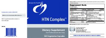 Designs For Health HTN Complex - supplement