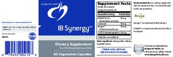 Designs For Health IB Synergy - supplement