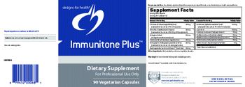 Designs For Health Immunitone Plus - supplement