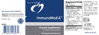 Designs For Health ImmunoMod-A - supplement