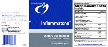 Designs For Health Inflammatone - supplement