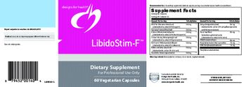 Designs For Health LibidoStim-F - supplement