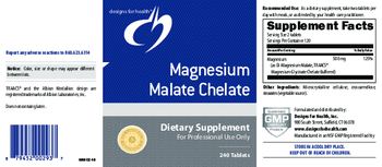 Designs For Health Magnesium Malate Chelate - supplement