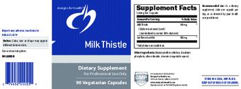 Designs For Health Milk Thistle - supplement