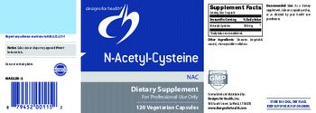 Designs For Health N-Acetyl-Cysteine - supplement