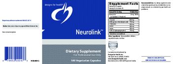 Designs For Health Neurolink - supplement