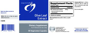 Designs For Health Olive Leaf Extract - supplement