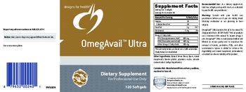 Designs For Health OmegAvail Ultra - supplement