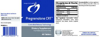 Designs For Health Pregnenolone CRT - supplement