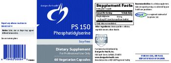 Designs For Health PS 150 Phosphatidylserine - supplement
