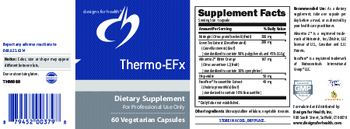 Designs For Health Thermo-EFx - supplement