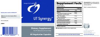 Designs For Health UT Synergy - supplement