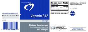 Designs For Health Vitamin B12 Lozenges - supplement