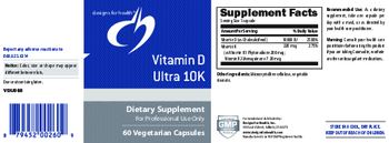 Designs For Health Vitamin D Ultra 10K - supplement