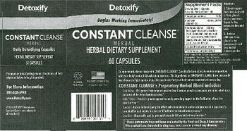 Detoxify Constant Cleanse Herbal - herbal supplement