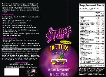 Detoxify LLC The Stuff Detox Intense Herbal Cleansing Fruit Flavored - supplement