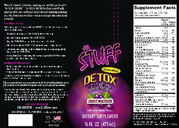 Detoxify LLC The Stuff Detox Intense Herbal Cleansing Grape Flavored - supplement