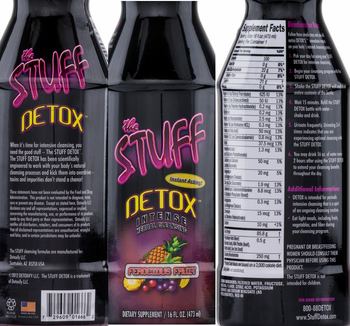 Detoxify The Stuff Detox Intense Herbal Cleansing Ferocious Fruit - supplement