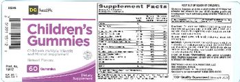 DG Health Children's Gummies - supplement
