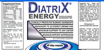 DiatriX Energy Drops - supplement