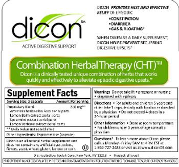 Dicon Combination Herbal Therapy (CHT) - 