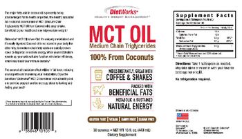 DietWorks MCT Oil - supplement