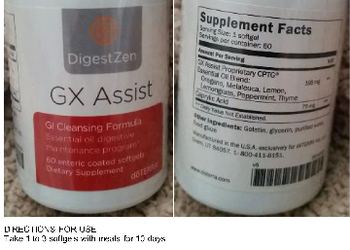 DigestZen GX Assist - supplement